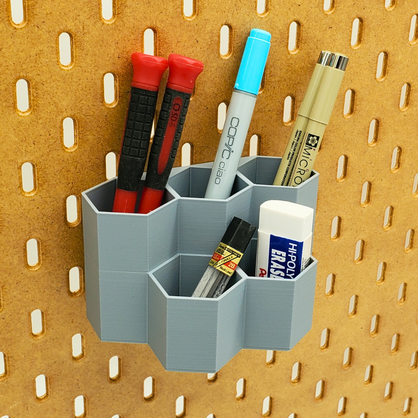 Fossil Gray Bin Accessory for IKEA SKADIS