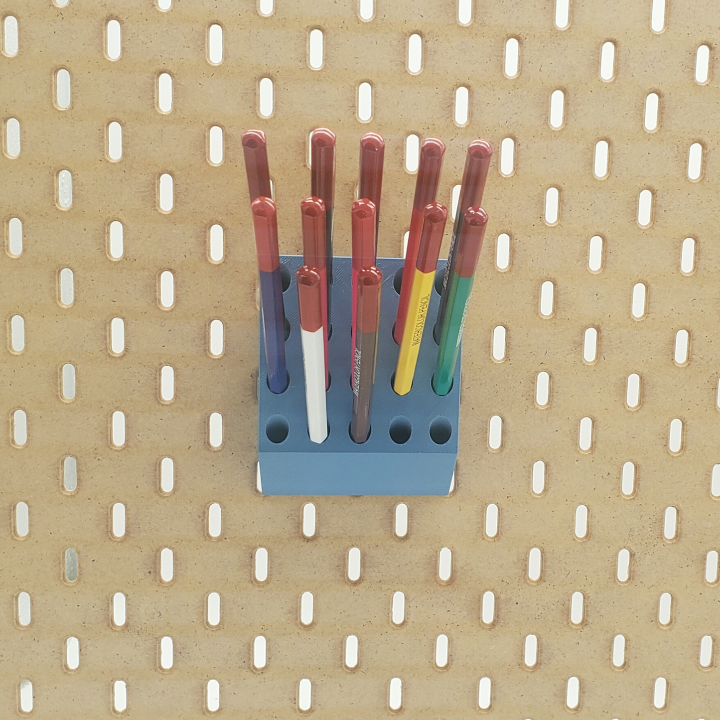 Square Pencil Storage | Configurable | SKADIS Compatible