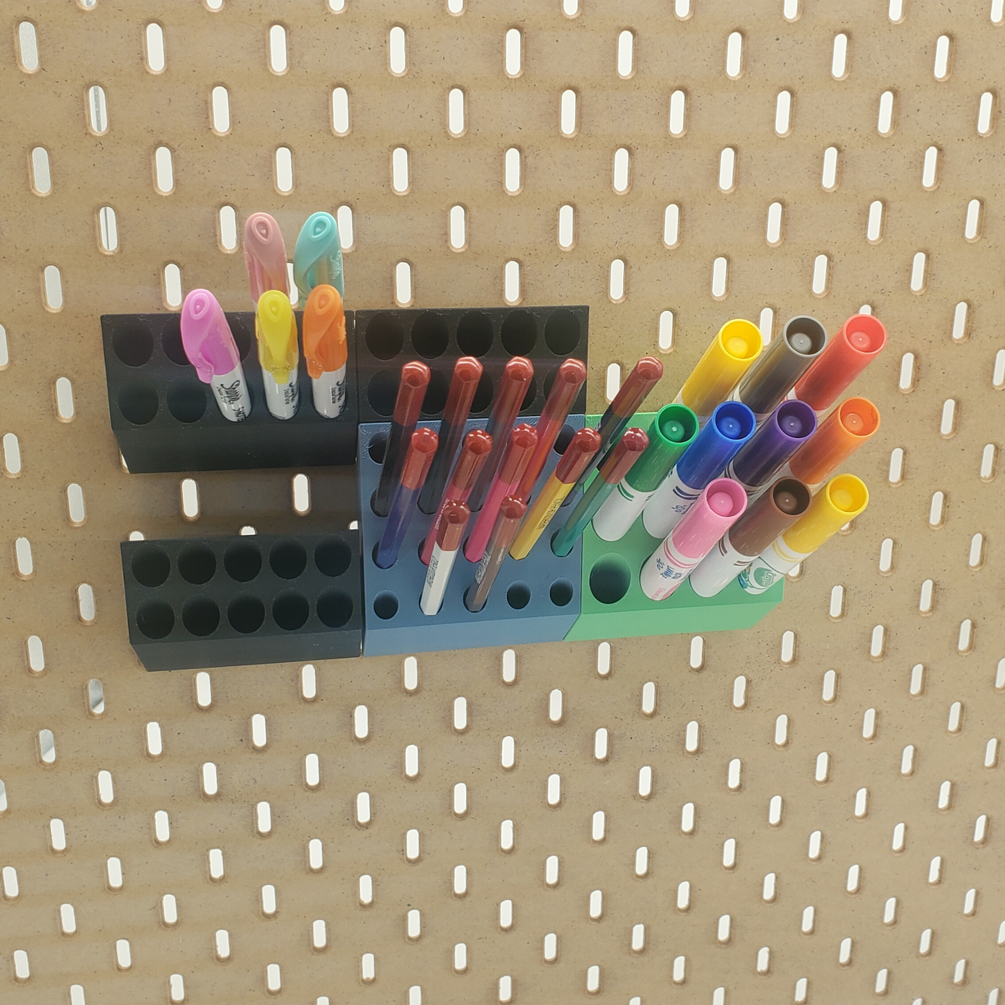 Square Pencil Storage | Configurable | SKADIS Compatible