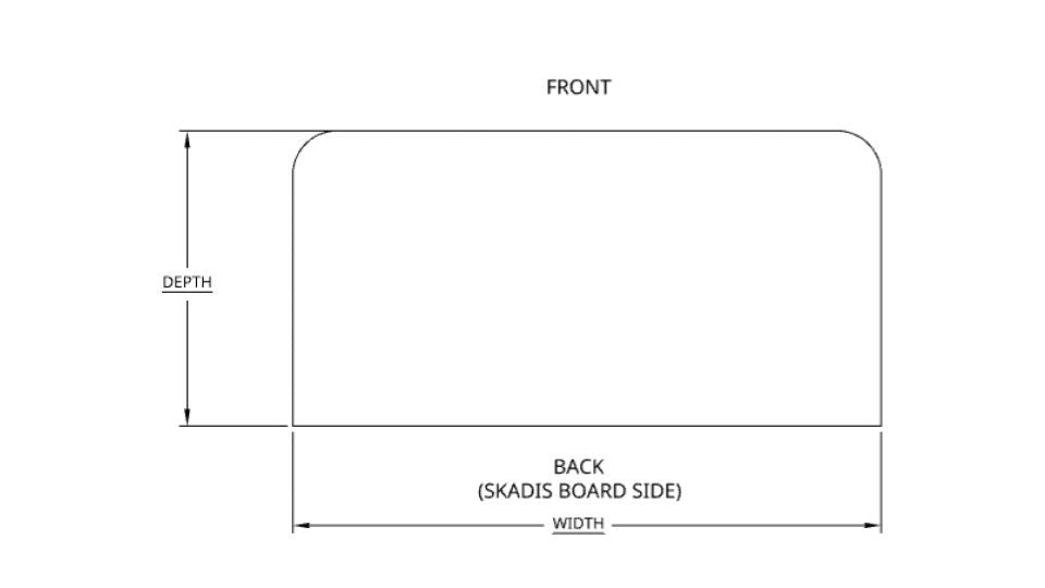 Shelves for SKADIS Pegboards, 14 Sizes