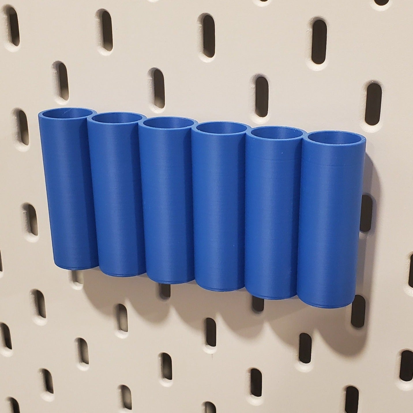 Blue Pegboard Accessory